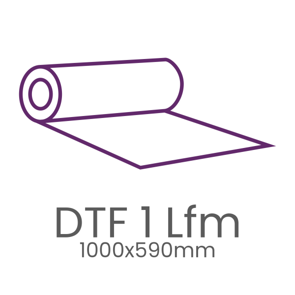 DTF-Transferdruck 1 Lfm | 1000 × 580mm